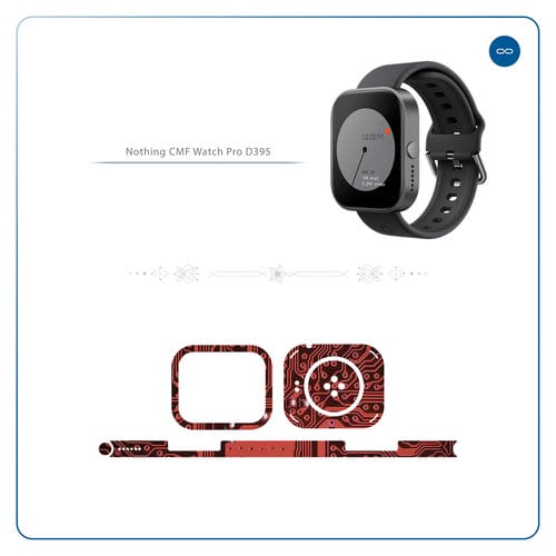 Nothing_CMF Watch Pro D395_Red_Printed_Circuit_Board_2